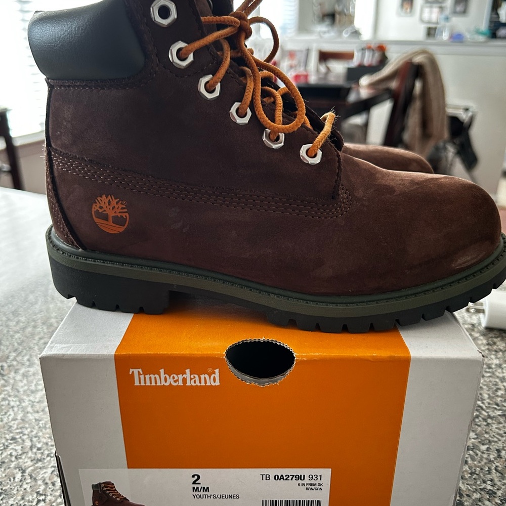 Timberland Brown Youth Boots